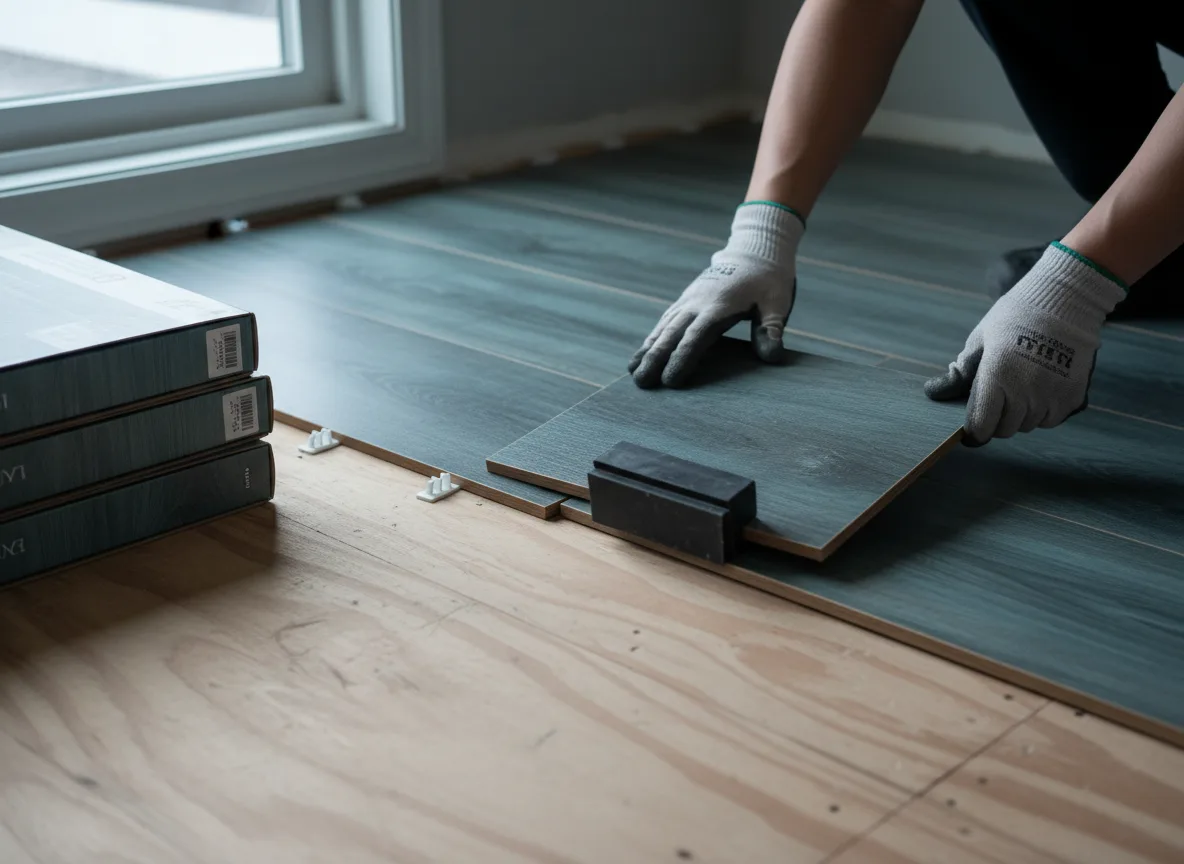 Luxury Vinyl Plank Installation company in Rossville, KS